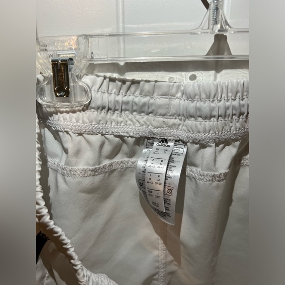 worn adidas sting soccer shorts white medium - Picture 3 of 4